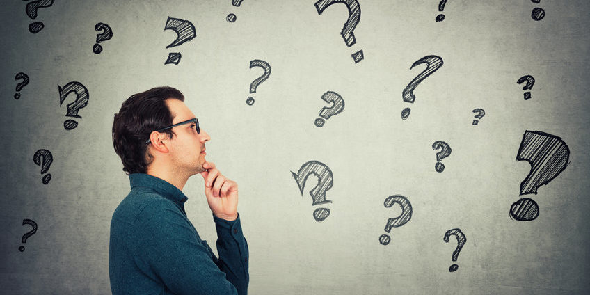 person facing questions | VIX not moving