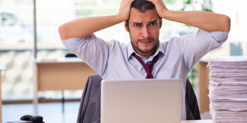 frustrated trader | tune out the market noise