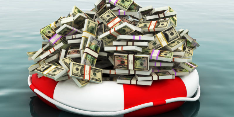 34963109_s life preserver with cash | save your portfolio