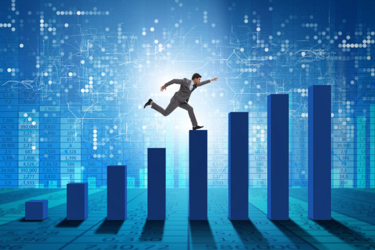 overbought vs overvalued stocks | running up stock chart