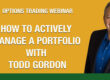 options trading webinar with Todd Gordon