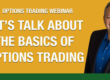 webinar image with Bob Lang | basics of options trading
