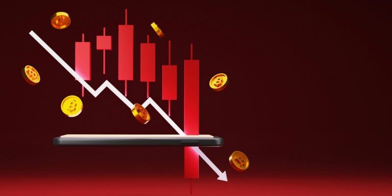 bear stock chart illustration | realized volatility