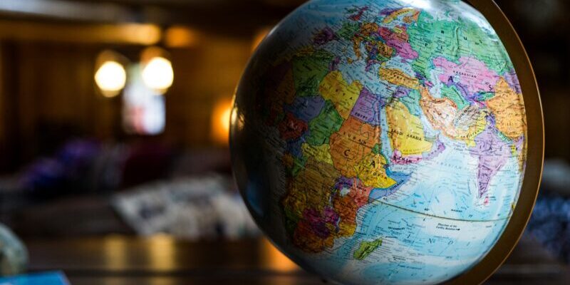 globe on a desk | diversify your stock portfolio